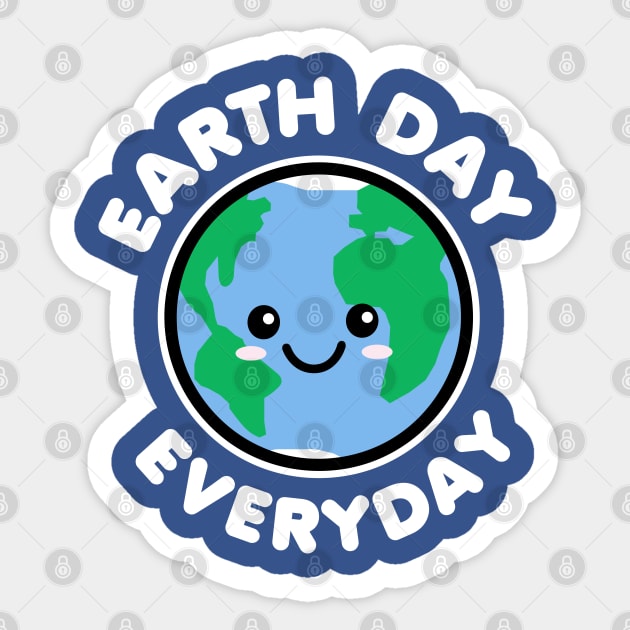 Earth Day Everyday Sticker by DetourShirts